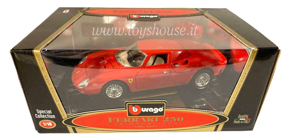 A47 1:18 BBURAGO BURAGO 3033 FERRARI 250 LM 250LM LE MANS 1965 MIB VERY RARE! | UK