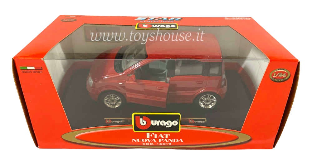 Bburago scala 1:24 articolo 16019 Star Collection Fiat Nuova Panda
