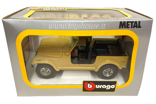 Bburago 1:24 scale item 9103 Super Collection Jeep Laredo CJ-5 Firestone
