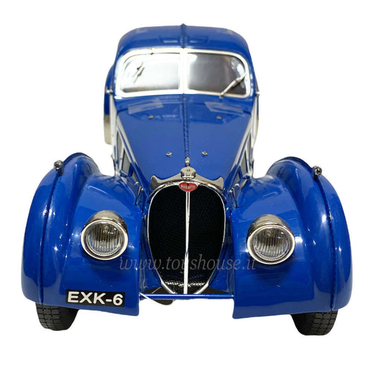 CMC scala 1:18 articolo M083 Bugatti Type 57SC Atlantic Chassis Nr. 57.591 Coupè R.B. Pope 1938