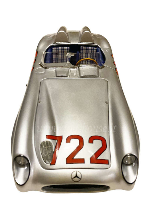 CMC scala 1:18 articolo M066 Mercedes Benz 300 SLR Spider Mille Miglia 1955