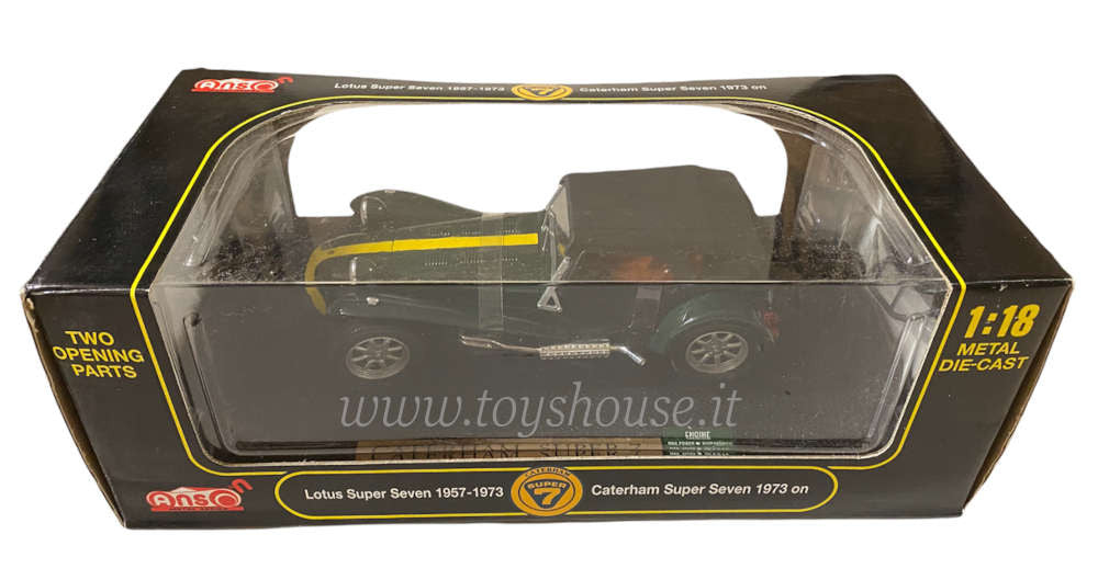 Anson scala 1:18 articolo 30317 Lotus Caterham Super Seven