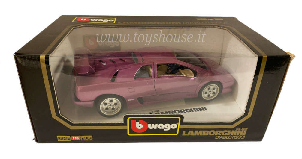 Bburago scala 1:18 articolo 3028 Diamonds Collection Lamborghini Diablo