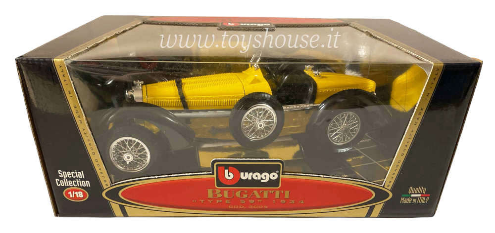 Bburago 1:18 scale item 3005 Special Collection Bugatti Type 59