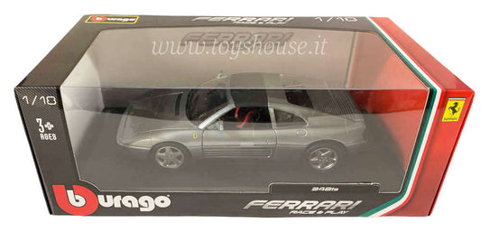 Bburago scala 1:18 articolo 18-16006 Race & Play Ferrari 348 TS