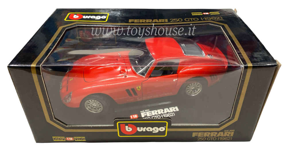 Bburago scala 1:18 articolo 3011 Diamonds Collection Ferrari 250 GTO