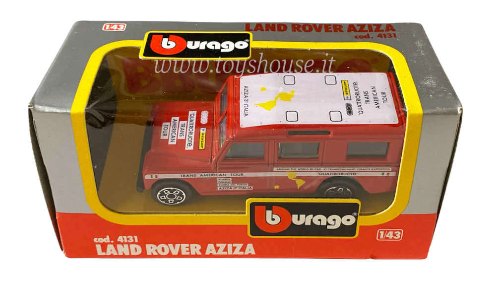 Bburago 1:43 scale item 4131 1:43 Collection Land Rover Aziza