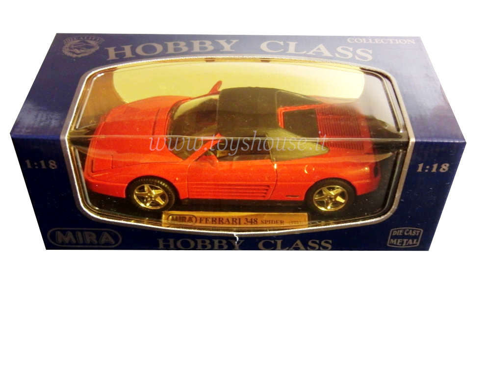 Mira scale 1:18 item 6180 Hobby Class Collection Ferrari 348 Spider