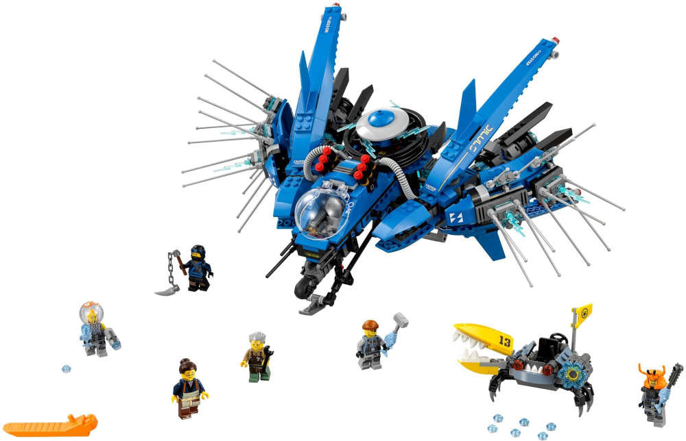 Lego The LEGO Ninjago Movie 70614 Jet-Fulmine