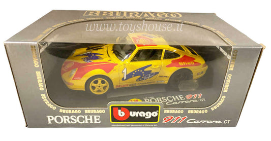 Bburago scala 1:18 articolo 3360 Gold Collection Porsche 911 Carrera Racing