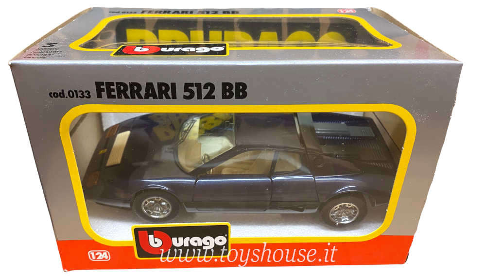 Bburago scala 1:24 articolo 0133 Super Collection Ferrari 512 BB