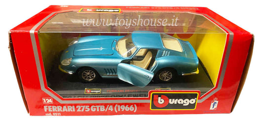 Bburago scala 1:24 articolo 0511 Vip Collection Ferrari 275 GTB/4 1966
