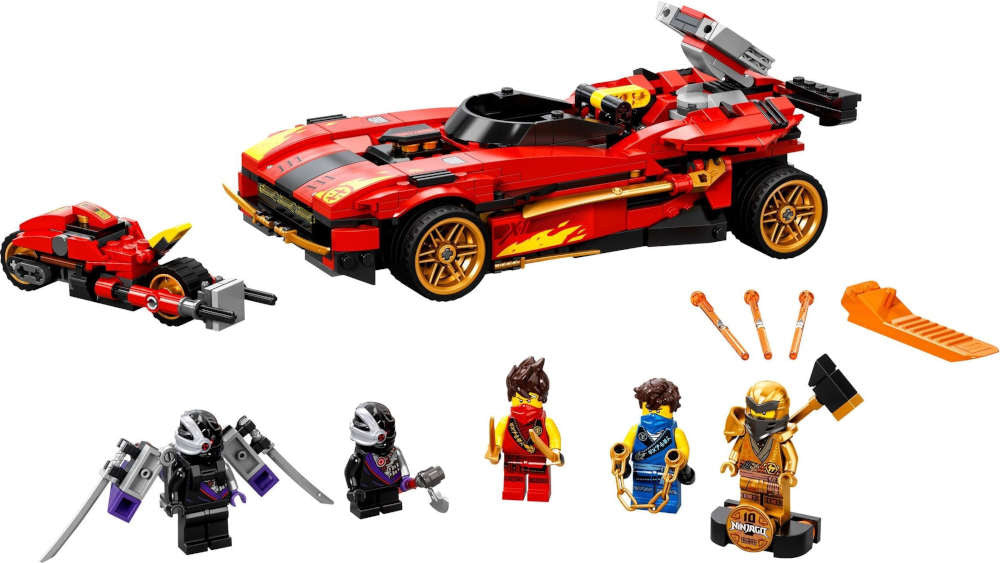 Lego Ninjago 71737 Super-racer Ninja X-1