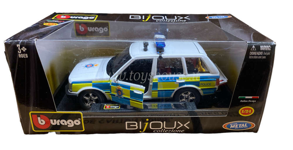 Bburago 1:24 scale item 18-22060 Bijoux Collection Range Rover Police