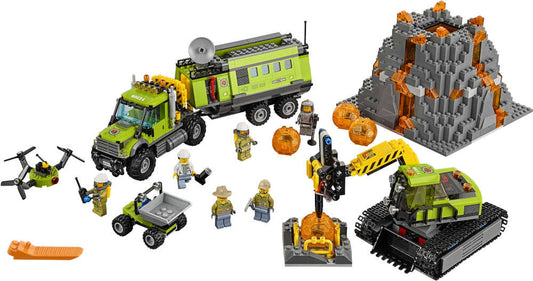 Lego City 60124 Volcanic Exploration Base
