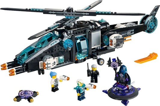 Lego Ultra Agents 70170 Ultra Copter Vs. Antimatter