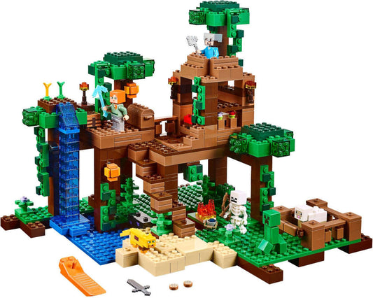 Lego Minecraft 21125 La Casa Sull'Albero Della Giungla