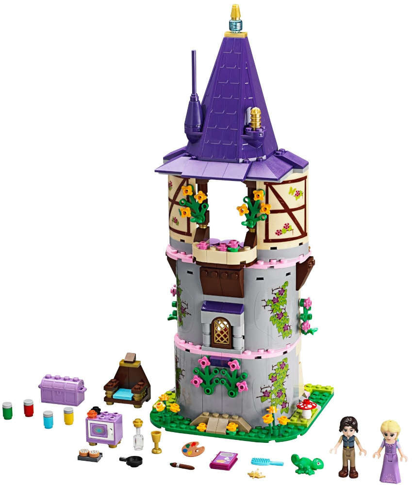 Lego Disney 41054 La Torre Della Creatività Di Rapunzel
