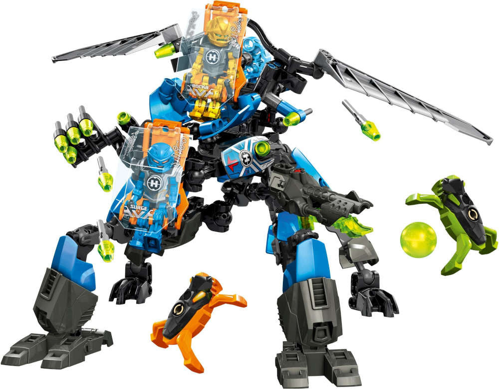 Lego Hero Factory 44028 Robo-Macchina Da Combattimento Di Surge