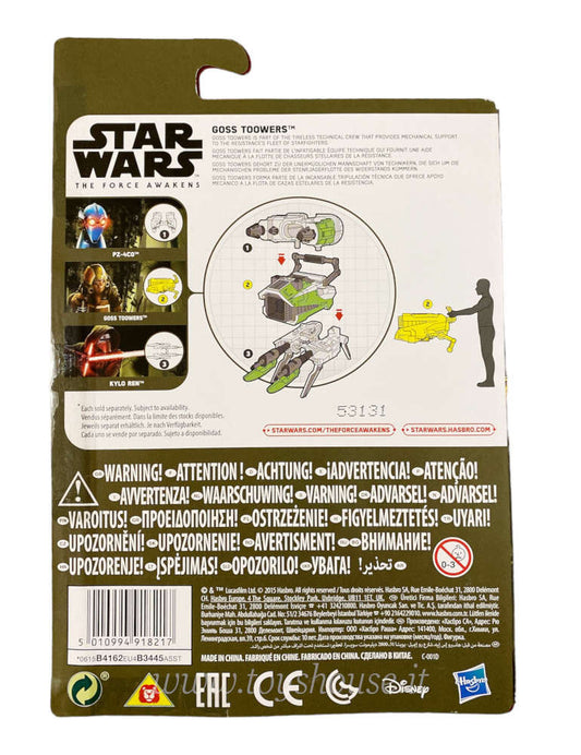 Star Wars Il Risveglio della Forza Goss Toower Hasbro 2015 Action Figure