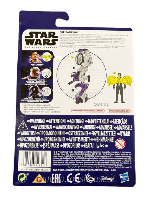 Star Wars Il Risveglio della Forza Poe Dameron Hasbro 2015 Action Figure