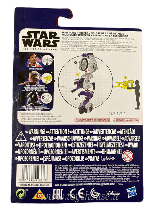 Star Wars Il Risveglio della Forza Resistance Trooper Hasbro 2015 Action Figure