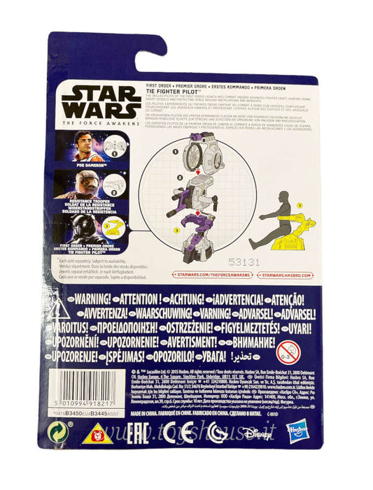 Star Wars Il Risveglio della Forza Tie Fighter Pilot Hasbro 2015 Action Figure