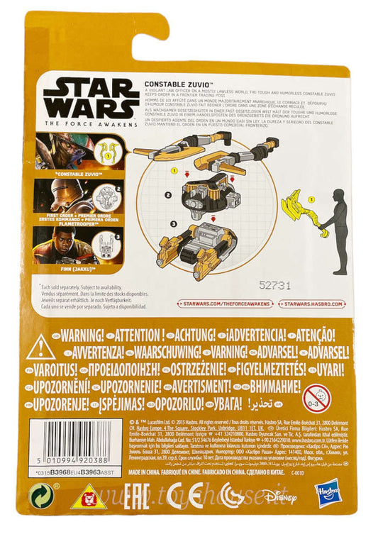 Star Wars Il Risveglio della Forza Constable Zuvio Hasbro 2015 Action Figure