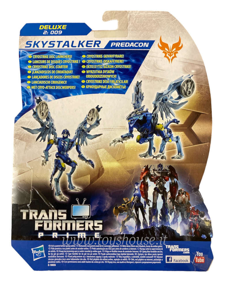 Transformers Beast Hunters Skystalker Predacon Hasbro Transformers Action Figure item A1969