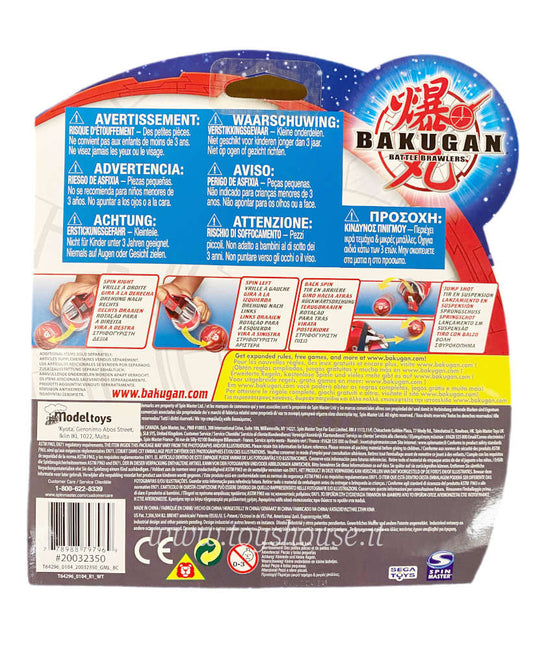 Bakugan Battle Brawlers Bakushot Il Lanciatore di Bakugan Spin Master