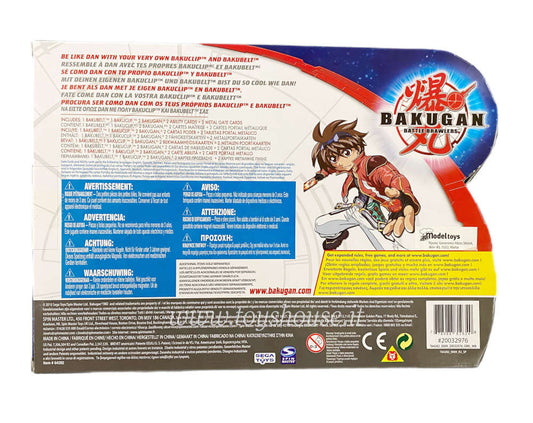 Bakugan Battle Brawlers Bakubelt contiene 1 Bakubelt 1 Bakuclip 2 Bakugan & 4 Carte Spin Master