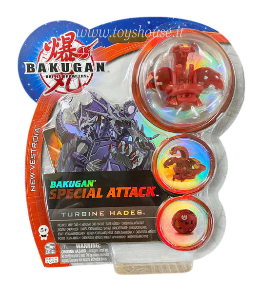 Bakugan Battle Brawlers Special Attack Turbine Hades Spin Master Action Figure