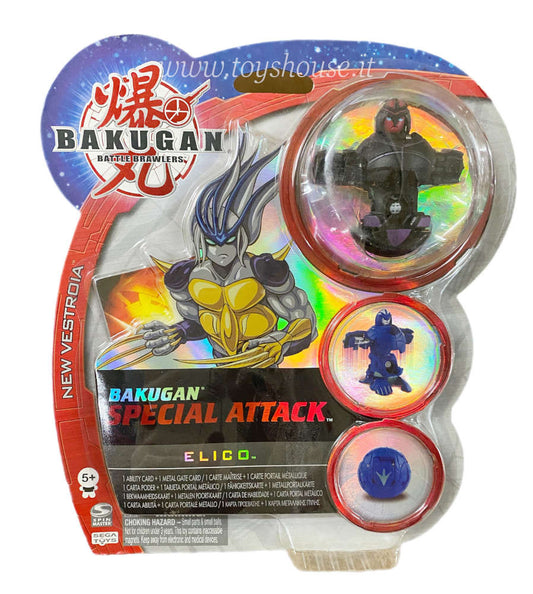 Bakugan Battle Brawlers Special Attack Elico Spin Master Action Figure