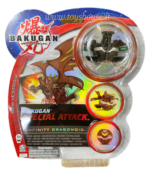 Bakugan Battle Brawlers Special Attack Infinity Dragonoid Spin Master Action Figure