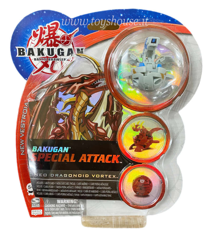 Bakugan Battle Brawlers Special Attack Neo Dragonoid Vortex Spin Master Action Figure