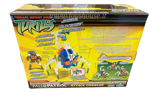 Teenage Mutant Ninja Turtles TMNT Paleo Patrol Leonardo's Attack Crawler Action Figure