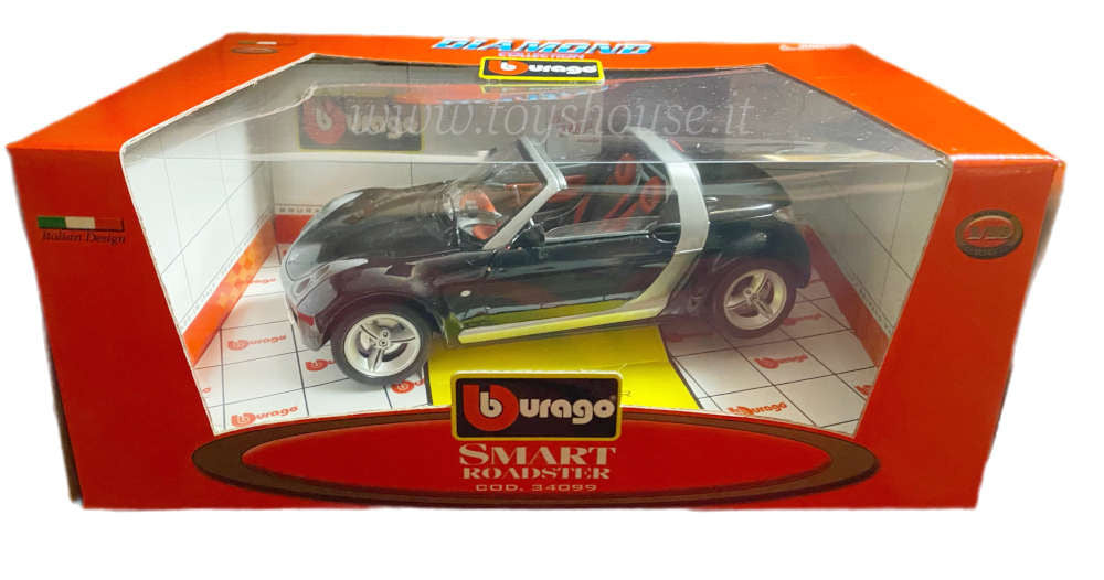 Bburago scala 1:18 articolo 34099 Diamond Collection Smart Roadster