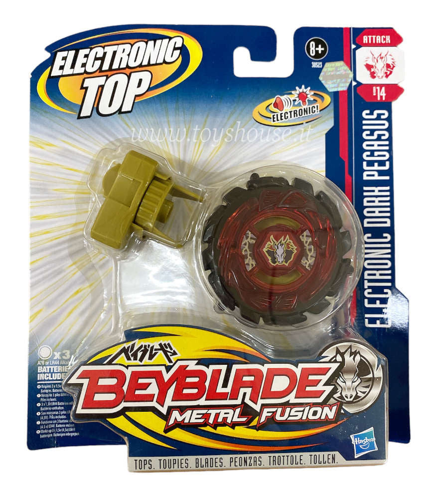 Beyblade Metal Fusion Electronic Top Electronic Dark Pegasus 38523 Hasbro