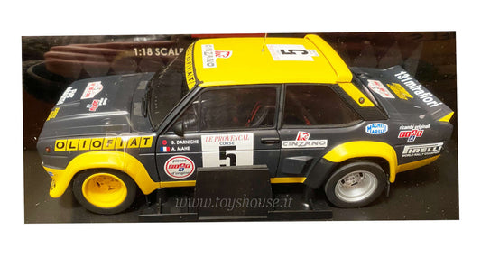 Kyosho 1:18 scale model item 08372A Fiat 131 Abarth Rally Tour de Corse 1977