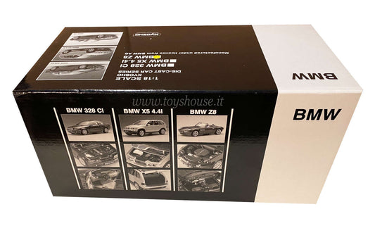 Kyosho 1:18 scale model item 08511S BMW Z8 Spider 1999