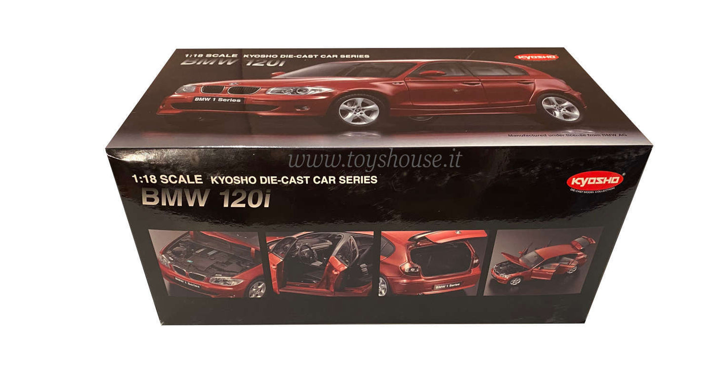 Kyosho modello in scala 1:18 articolo 08721R BMW E87 120i 2004