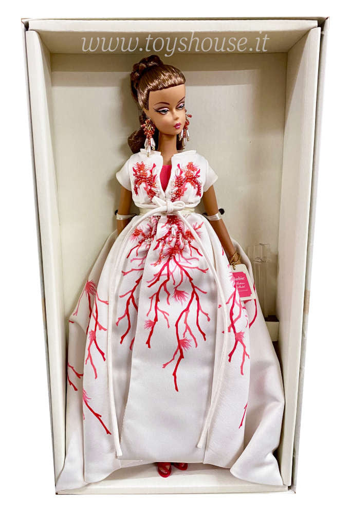 Barbie Palm Beach Coral Silkstone R4535 Gold Label Fashion Model Colle ToysHouse Barbie Palm Beach Coral Silkstone R4535 Gold Label Fashion Model Colle ToysHouse