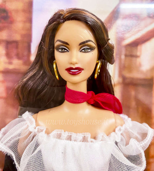 Barbie Italia P3488 Collezione Bambole del Mondo Pink Label