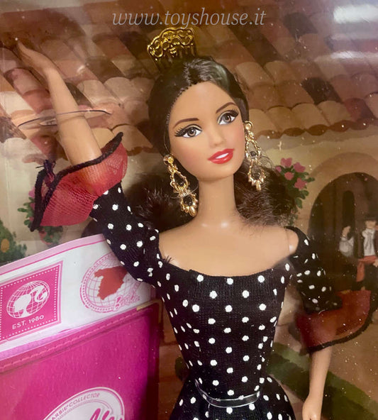 Barbie Spagna X8421 Collezione Bambole del Mondo Pink Label