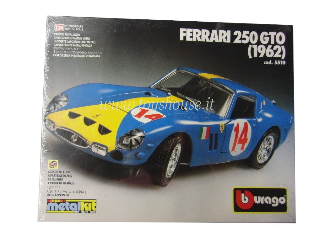 Bburago scala 1:24 articolo 5510 Bijoux Kit Ferrari 250 GTO