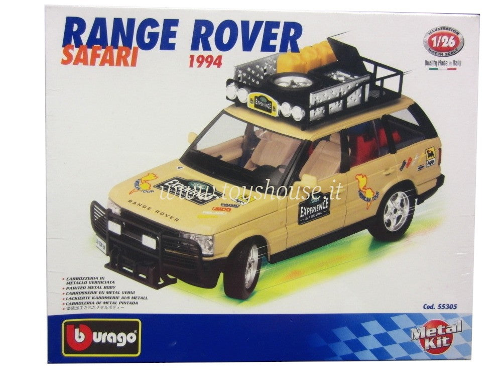 Bburago scala 1:24 articolo 55305 Bijoux Kit Range Rover Safari