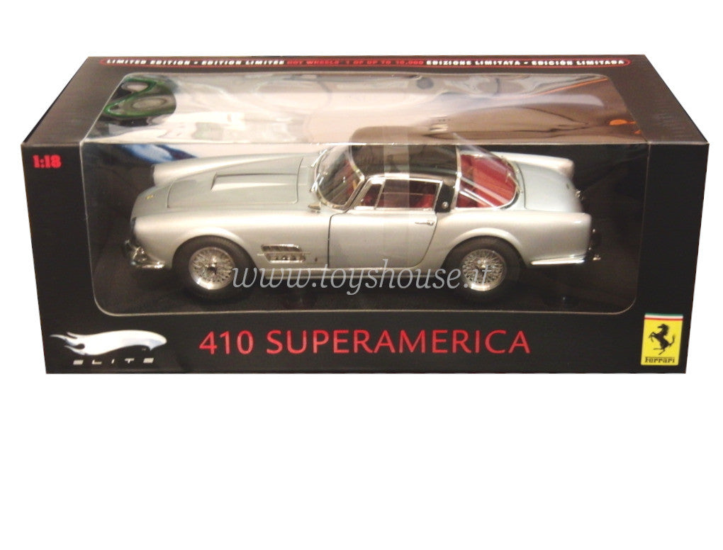 Hot Wheels 1:18 scale item N2048 Elite Ferrari 410 Superamerica Limited Edition 10000 pcs