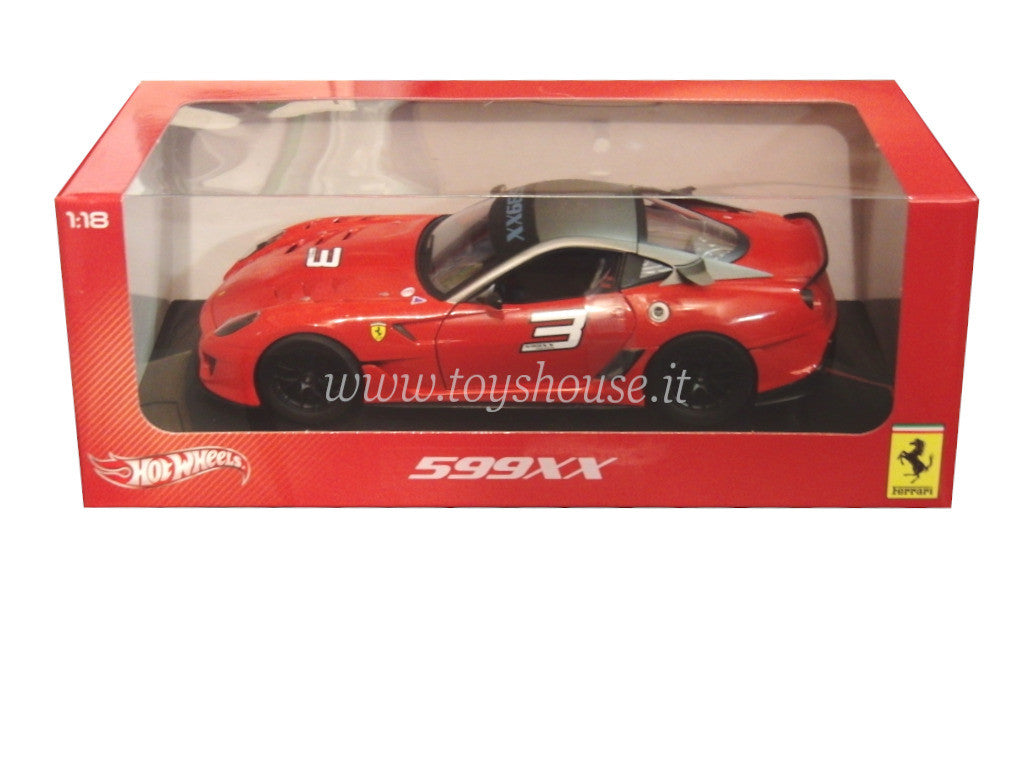 Hot Wheels scala 1:18 articolo V7432 Foundation Ferrari 599XX