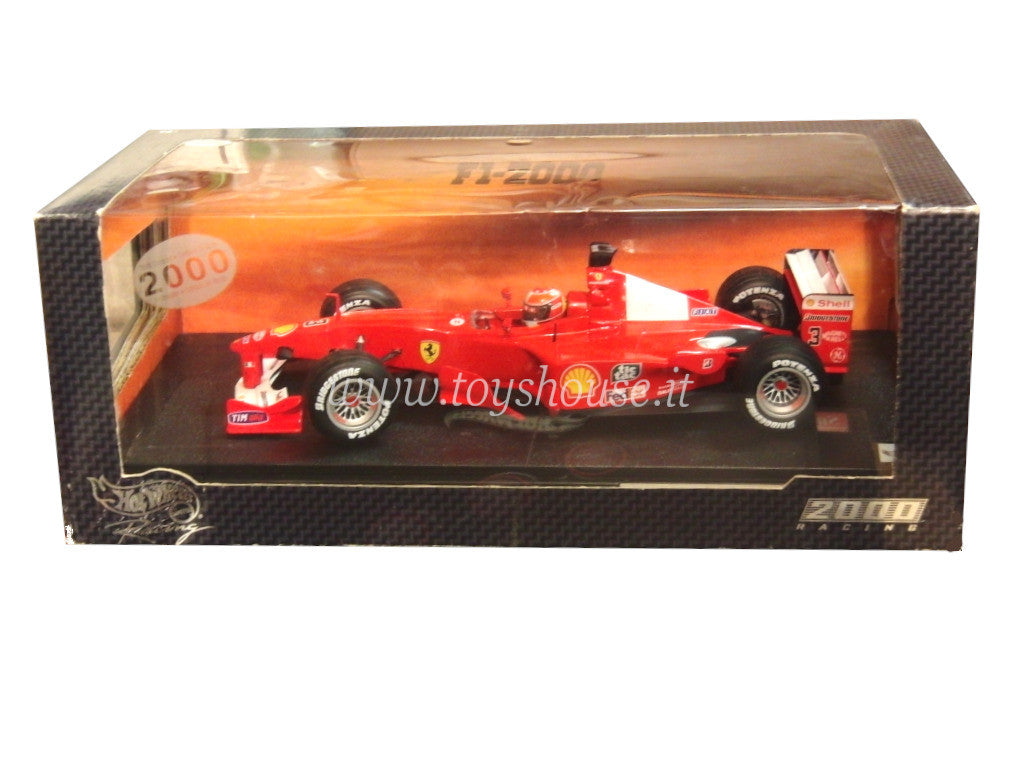 Hot Wheels scala 1:18 articolo 26737 Racing Ferrari F2000 Schumacher 2000 (GP Malesia)