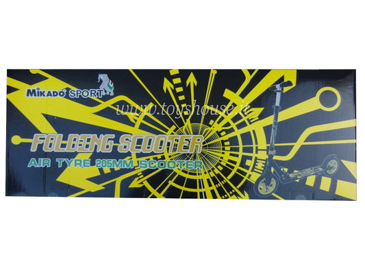 Air Wheel Monopattino in Alluminio con Ruote Gonfiabili peso massimo 100kg